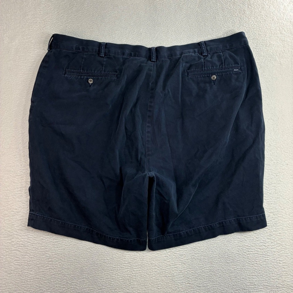 Polo Ralph Lauren Chino Shorts Men 46x8 Blue Relaxed Preppy Golf Casual Summer